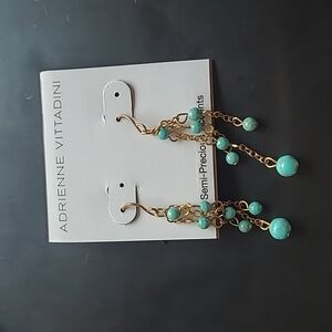 Adrienne Vittadini Semi-Precious Accents Earrings